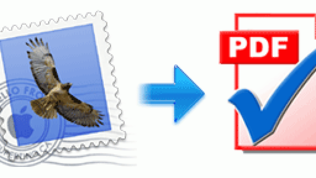midlleware for converting emails to pdf on a mac