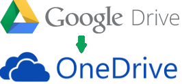 Switch from Google Drive to OneDrive