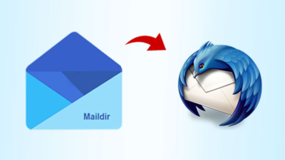 import maildir files to thunderbird