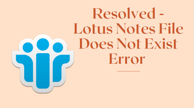 lotus notes error