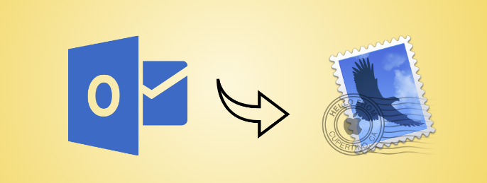 Outlook mailbox to apple mail