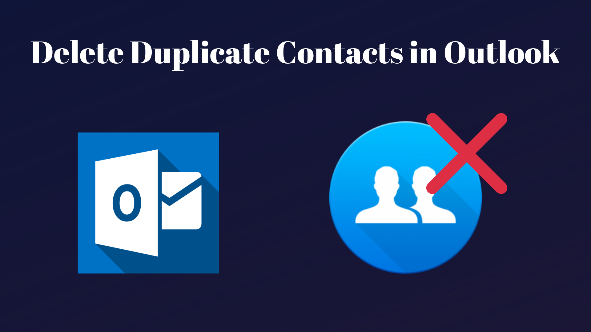 can i delete duplicate emails in outlook