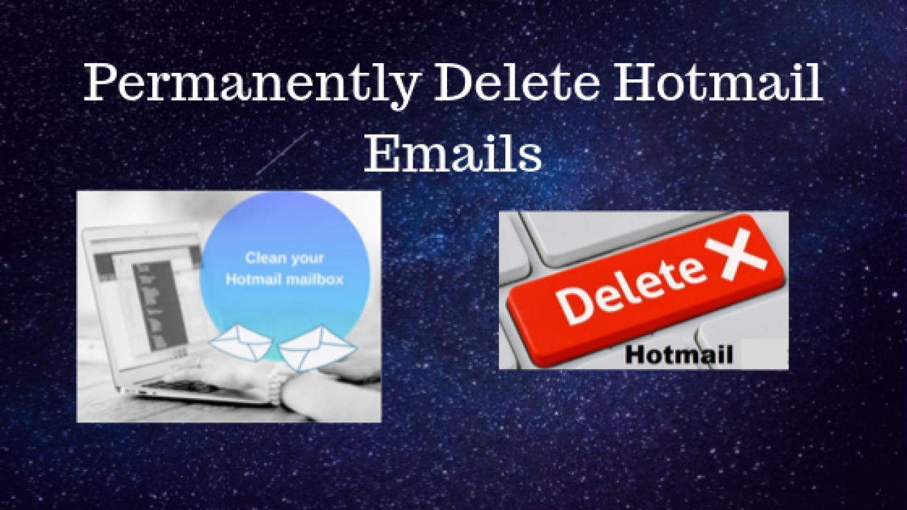 how to delete all emails on hotmail