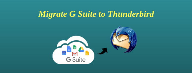 google apps to thunderbird