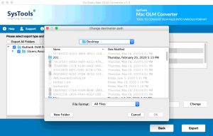 how import mac outlook identity folders