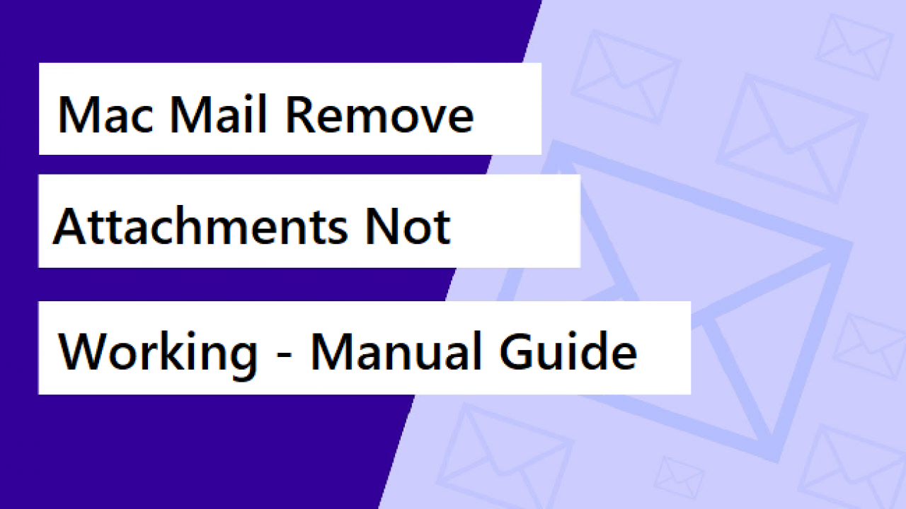 how to clean up mac mail attachments